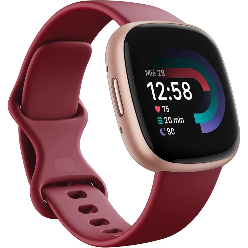 21do3FA4yB Reloj Inteligente Google Fitbit Versa 4 40,5 mm AMOLED 6 días Rojo - Imagen 1