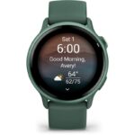 Reloj Inteligente Garmin Vívoactive 6 42 mm AMOLED 11 díasjoías Verde - Imagen 5
