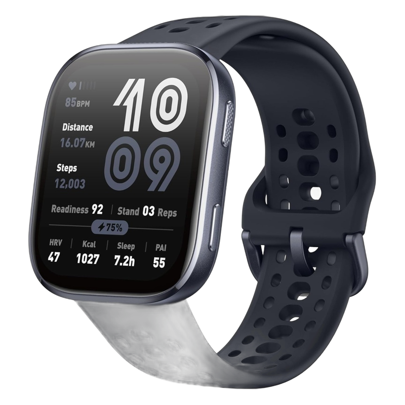 Amazfit Bip 6 46 mm AMOLED 14 días Negro
